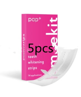 PAP Whitening Teeth Stickers Dazzle Whitening Teeth Strips - Apple Promo New