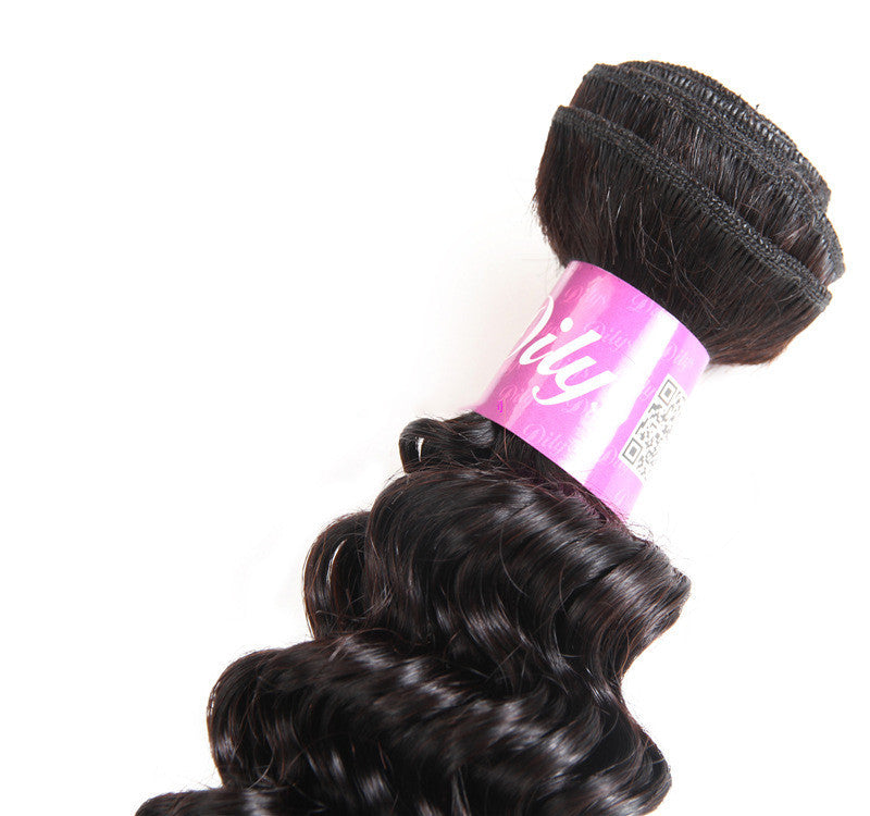 Real hair weave hair - Apple Promo New