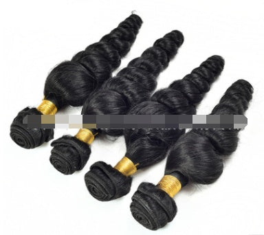 Loose wave real hair wig hair curtain vrigin hair factory direct selling price in Europe and America - Apple Promo New