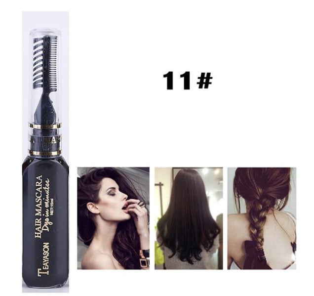 Temporary Hair Dye Mascara - Apple Promo New