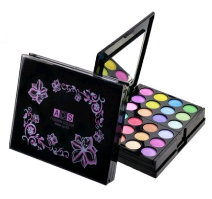 Makeup Box 24 Eyeshadow 8 Lipstick 4 Blush 3 Powder 39 Color Makeup Disc Combination Makeup Tray - Apple Promo New