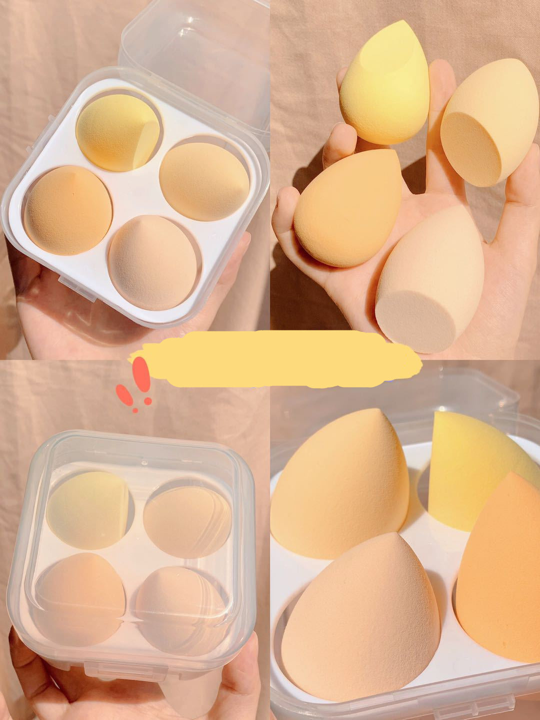 Makeup egg box - Apple Promo New