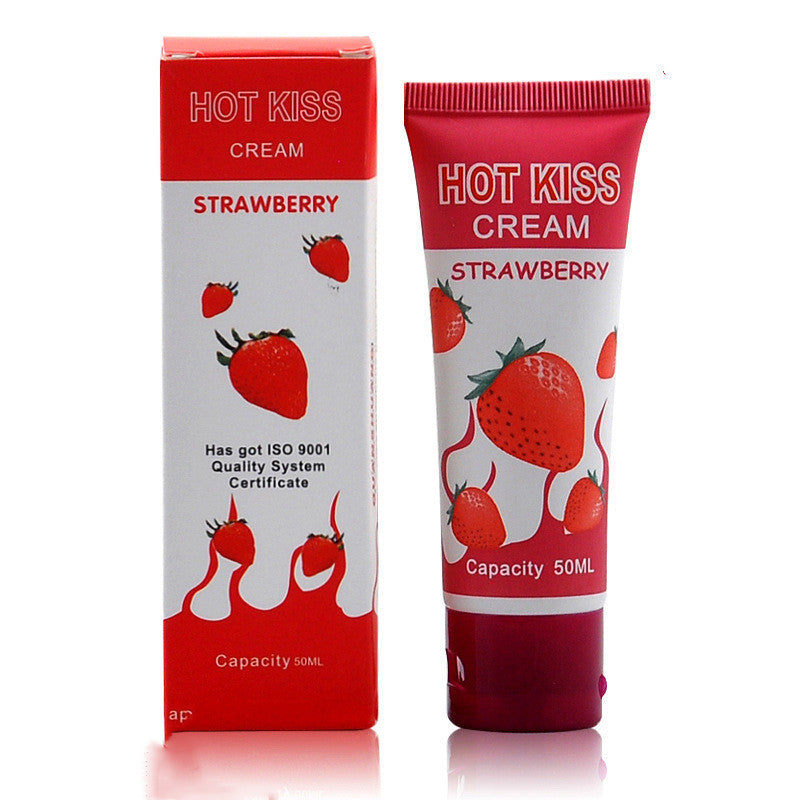 Oral Sex Lubricant Cherry Flavor Body Lubricant - Apple Promo New