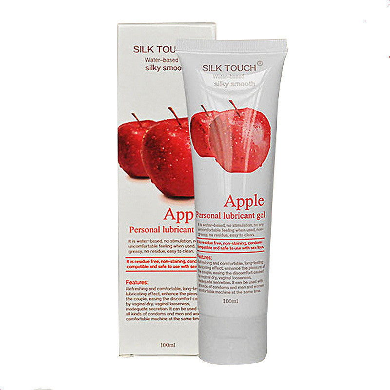 Oral Sex Lubricant Cherry Flavor Body Lubricant - Apple Promo New