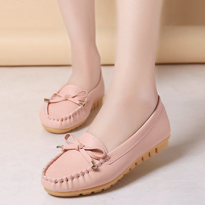 Flat Heel Pumps Single Shoes Flat Women's Shoes Student Peas Shoes