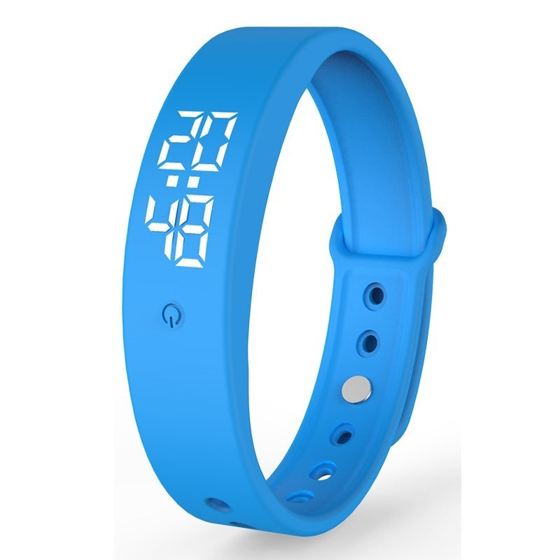 New V9 Smart Bracelet With Body Temperature Monitoring Precise Display Smart Band Vibration reminder Smart Clock Smart Wristband