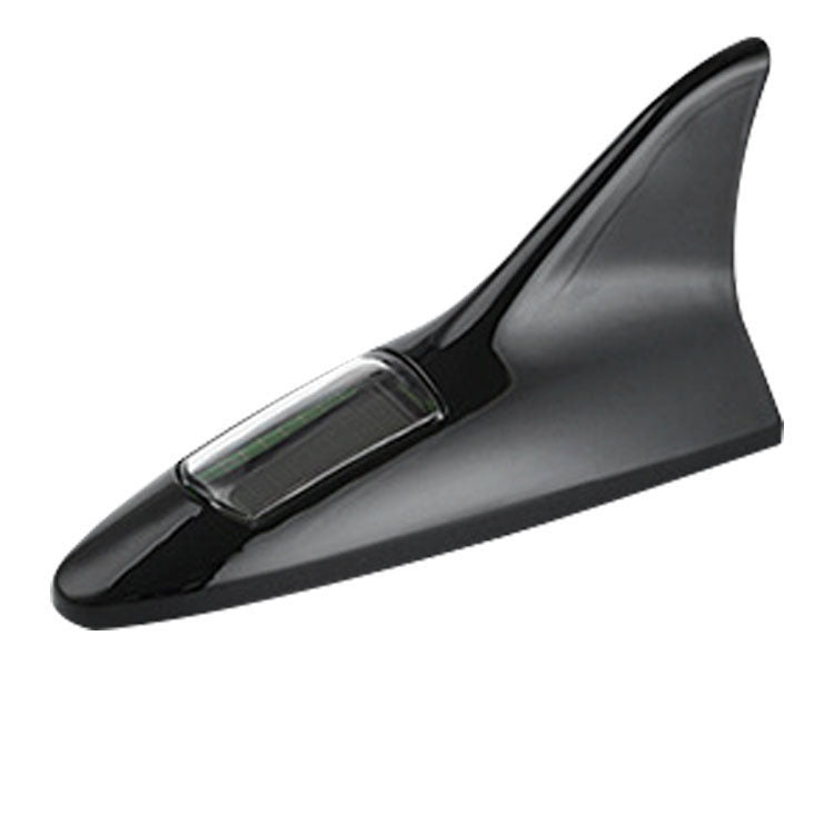 Car Solar Shark Fin Anti-collision Light - Apple Promo New