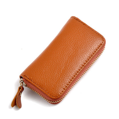 Leather men's card holder car key case - Apple Promo New