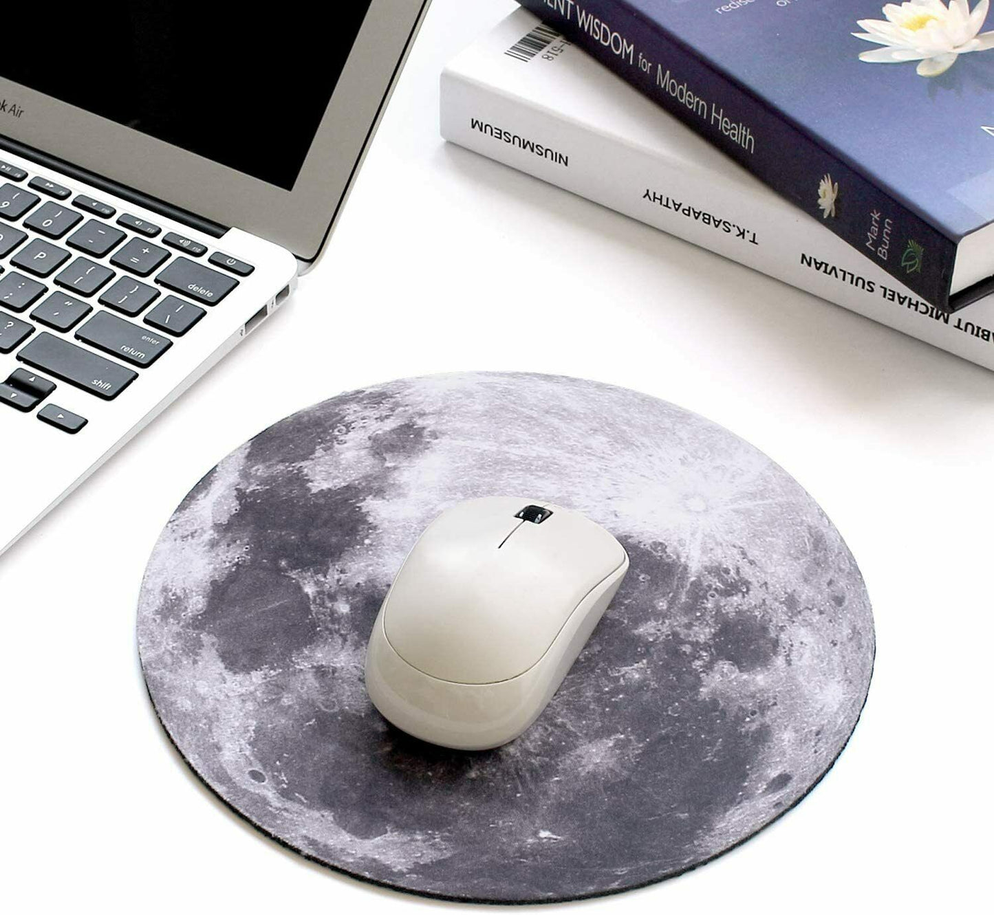 Space round Mouse Pad PC Gaming Non Slip Mice Mat for Laptop Notebook Computer Gaming Mouse Pad