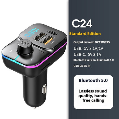 Car Bluetooth MP3 Player Charger - Apple Promo New