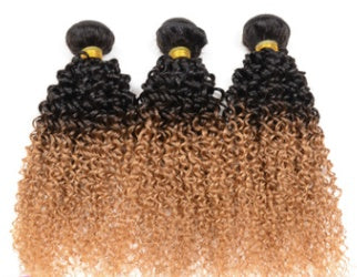 Real Human Hair Extensions Human Hair Extension Gradient Wig - Apple Promo New