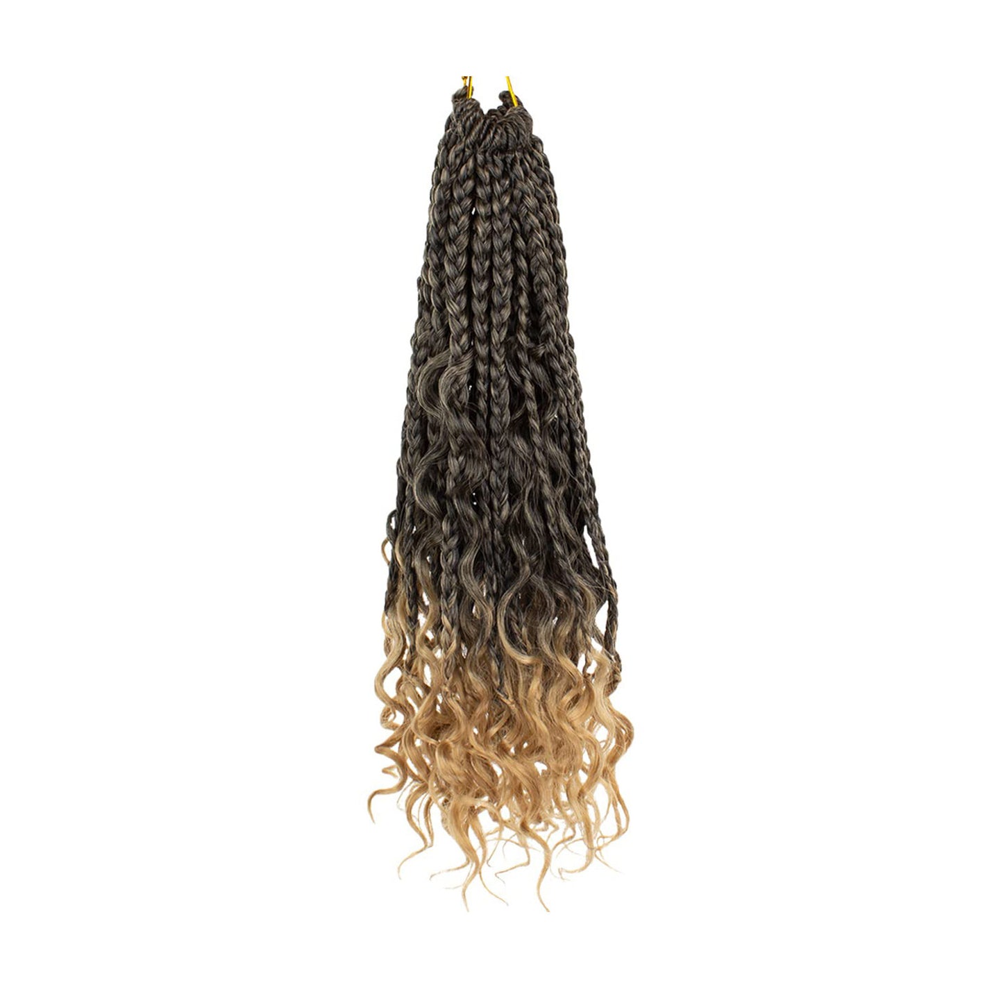 Chemical Fiber Hair Three-strand African Braid Crochet Hair - Apple Promo New