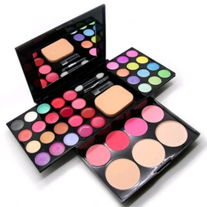 Makeup Box 24 Eyeshadow 8 Lipstick 4 Blush 3 Powder 39 Color Makeup Disc Combination Makeup Tray - Apple Promo New