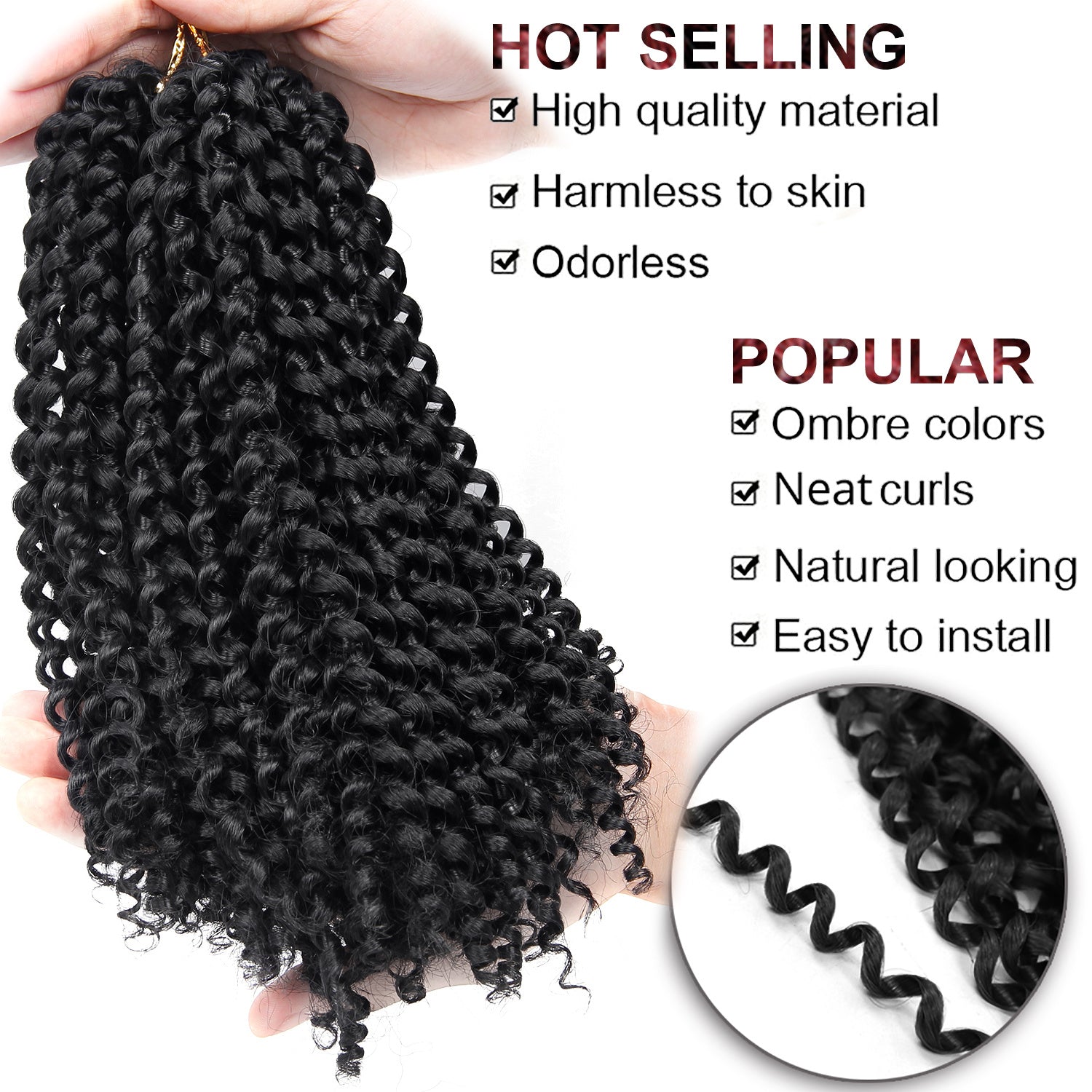 African hair extension crochet hair - Apple Promo New