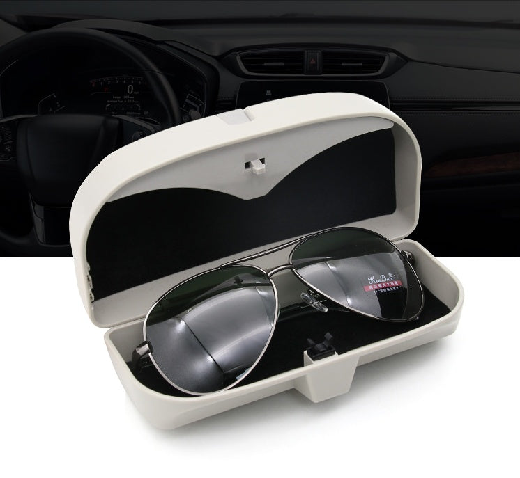 Car glasses case car sun visor bill glasses clip - Apple Promo New