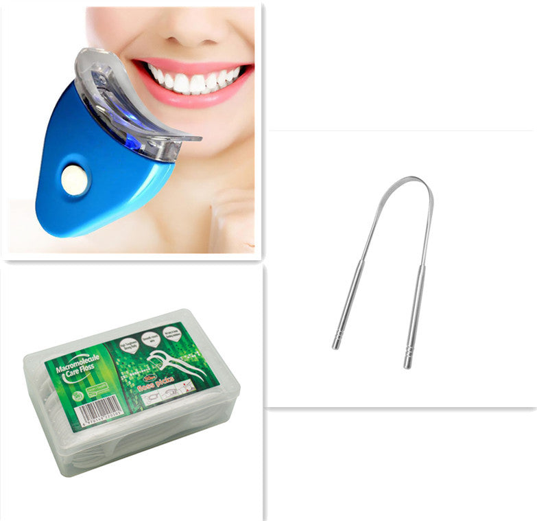 Oral Gel Teeth Tooth Whitening Whitener Dental Bleaching LED - Apple Promo New