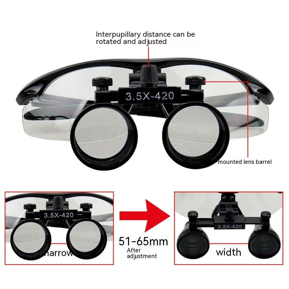 Led Magnifying Glass Head-mounted Dental - Apple Promo New