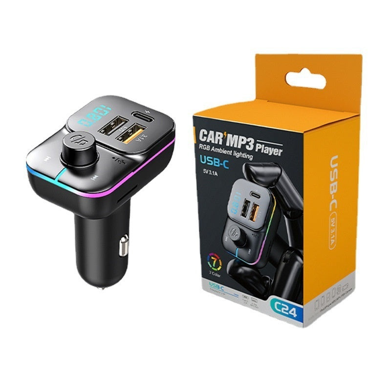 Car Bluetooth MP3 Player Charger - Apple Promo New