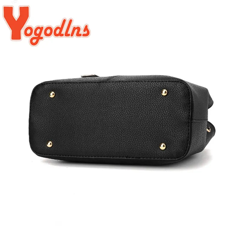 Yogodlns Famous Designer Brand Bags Women Leather Handbags New  Luxury Ladies Hand Bags Purse Fashion Shoulder Bags - Apple Promo New