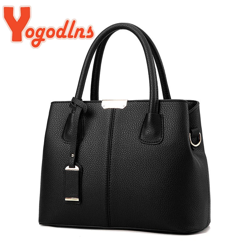 Yogodlns Famous Designer Brand Bags Women Leather Handbags New  Luxury Ladies Hand Bags Purse Fashion Shoulder Bags - Apple Promo New