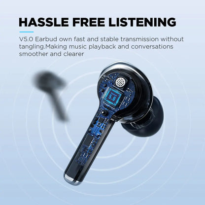 cowin KY03 Wireless earphone Bluetooth 5.0 Headphones TWS Earbuds sport waterproof earphones with Charging Case Pumping Bass