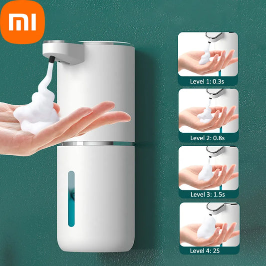 Xiaomi 380ML Automatic Foam Soap Dispenser Bathroom Smart Washing Hand Machine With USB Charging White High Quality ABS Material - Apple Promo New