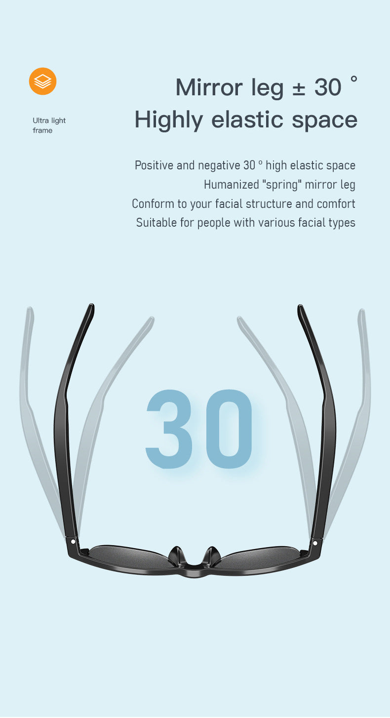 Intelligent Bluetooth Glasses Air Conduction