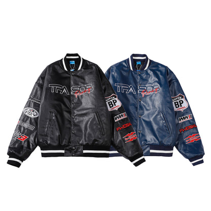 Flight Jacket Men Trendy Loose Locomotive Clothing