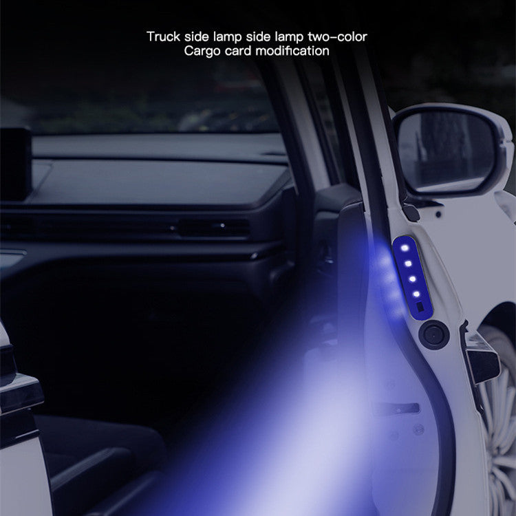 Car Door Induction Lamp Magnetic Adsorption Courtesy Down-corner Lamp Ambience Light - Apple Promo New