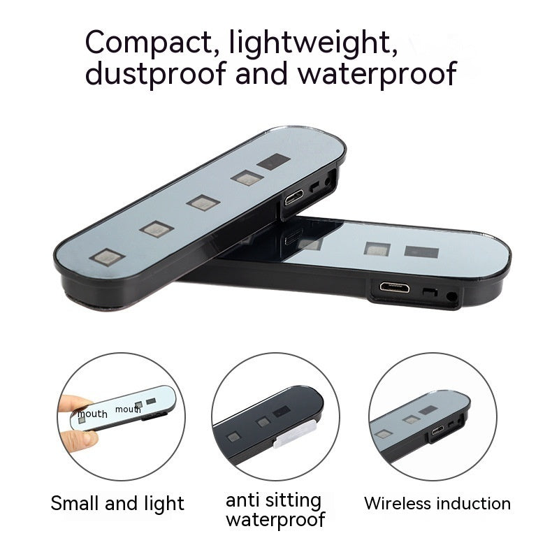 Car Door Induction Lamp Magnetic Adsorption Courtesy Down-corner Lamp Ambience Light - Apple Promo New